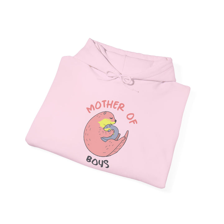 Mom's Unisex Hooded Sweatshirt – Mother of Boys Design
