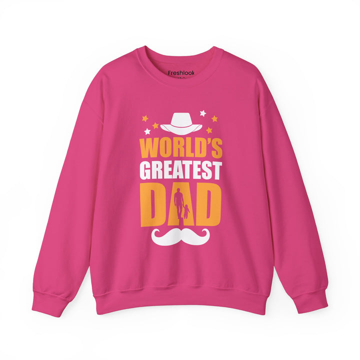 Dad’s Sweatshirt – World's Greatest Dad Design