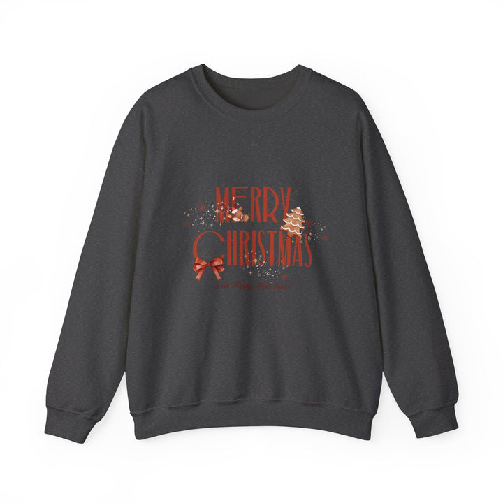 Merry Christmas Crewneck Sweatshirt – Vintage Holiday Graphic