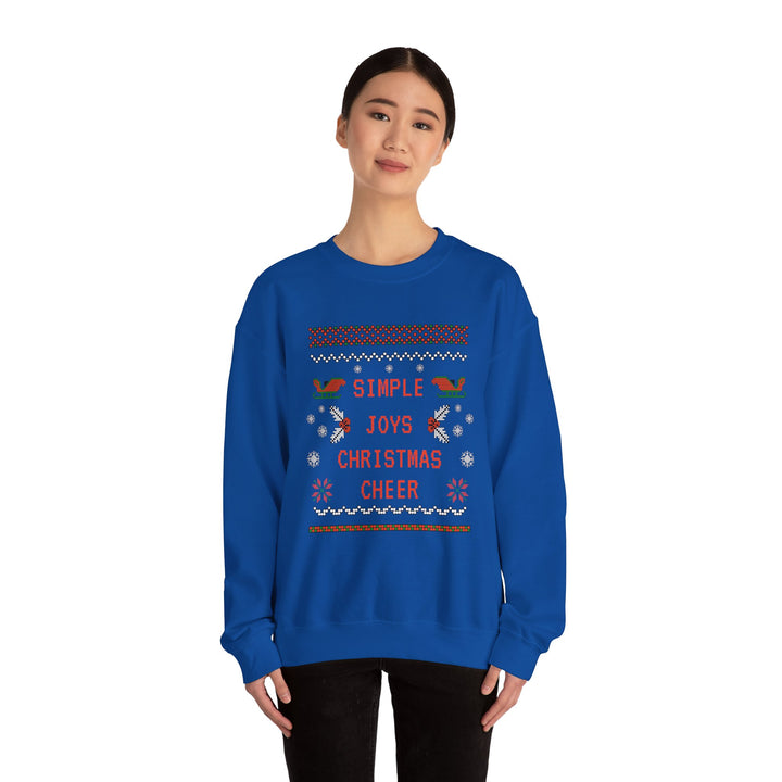 Unisex Heavy Blend Crewneck Sweatshirt, Christmas Joy Sweatshirt