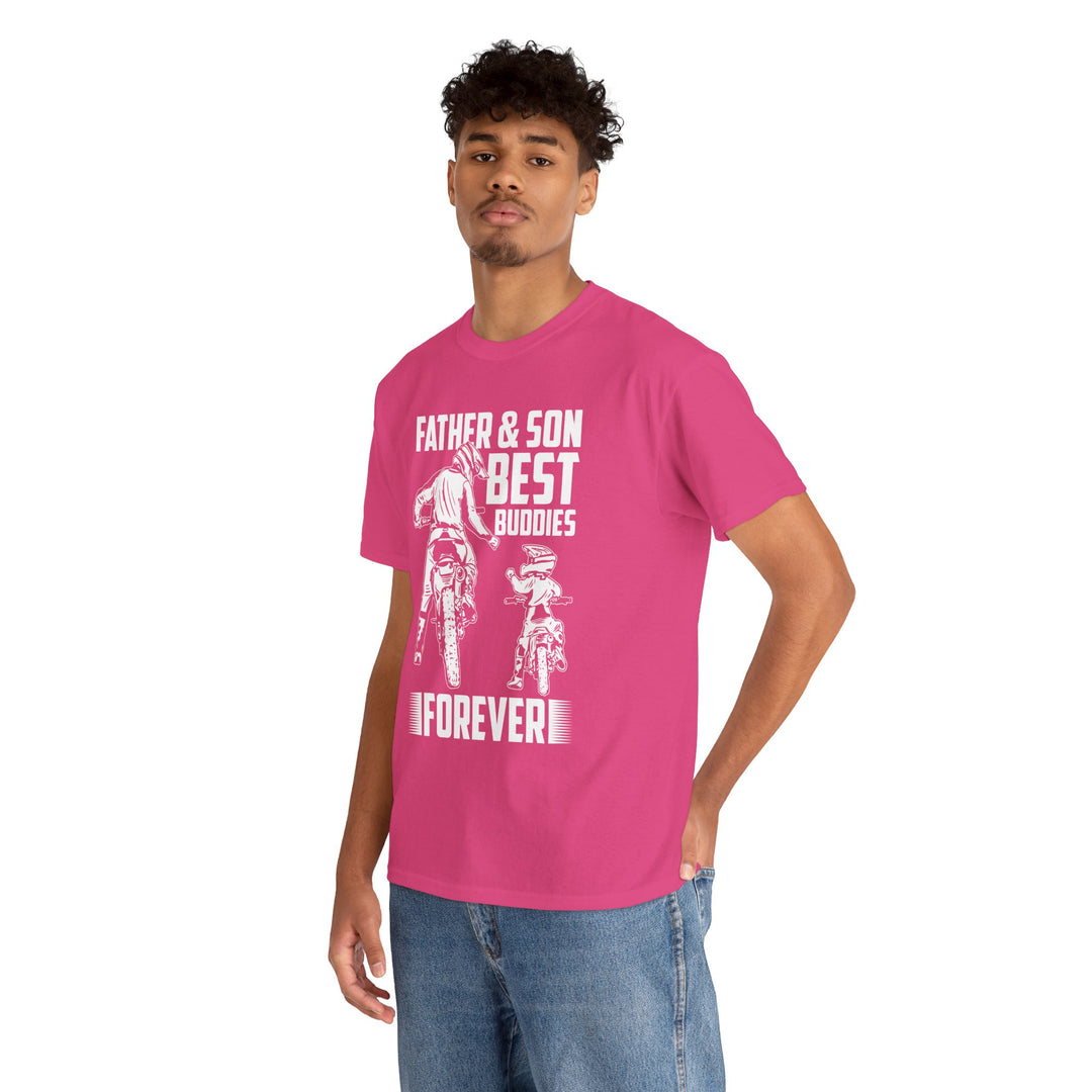 Dad's T-Shirt - Father & Son Best Buddies Forever Design