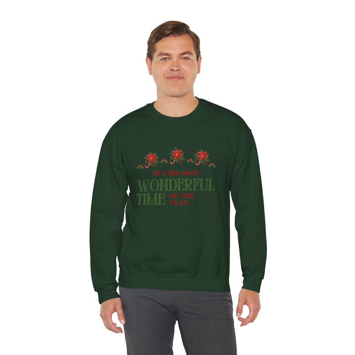 Sweatshirt — "It's the Most Wonderful Time of the Year" Holiday Crewneck