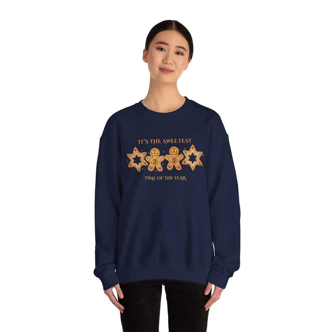 Sweatshirt - "It's the Sweetest Time of the Year" Gingerbread Holiday Crewneck