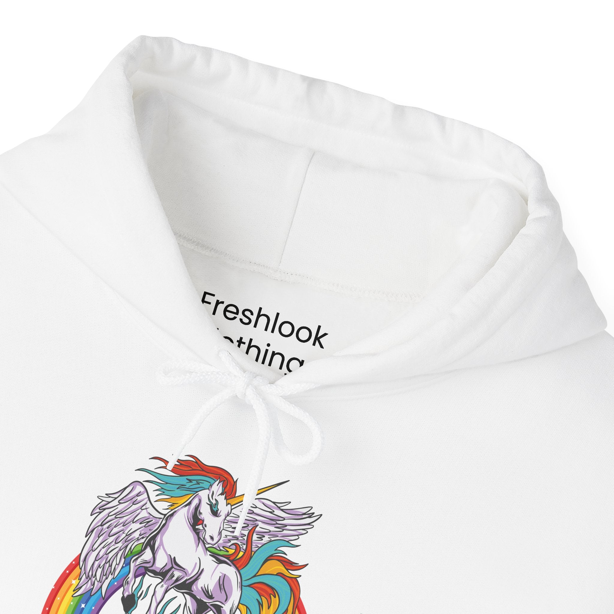 Mom's Hooded Sweatshirt - MOMICORN Hoodie - Colorful Unicorn Design for Fun and Comfort