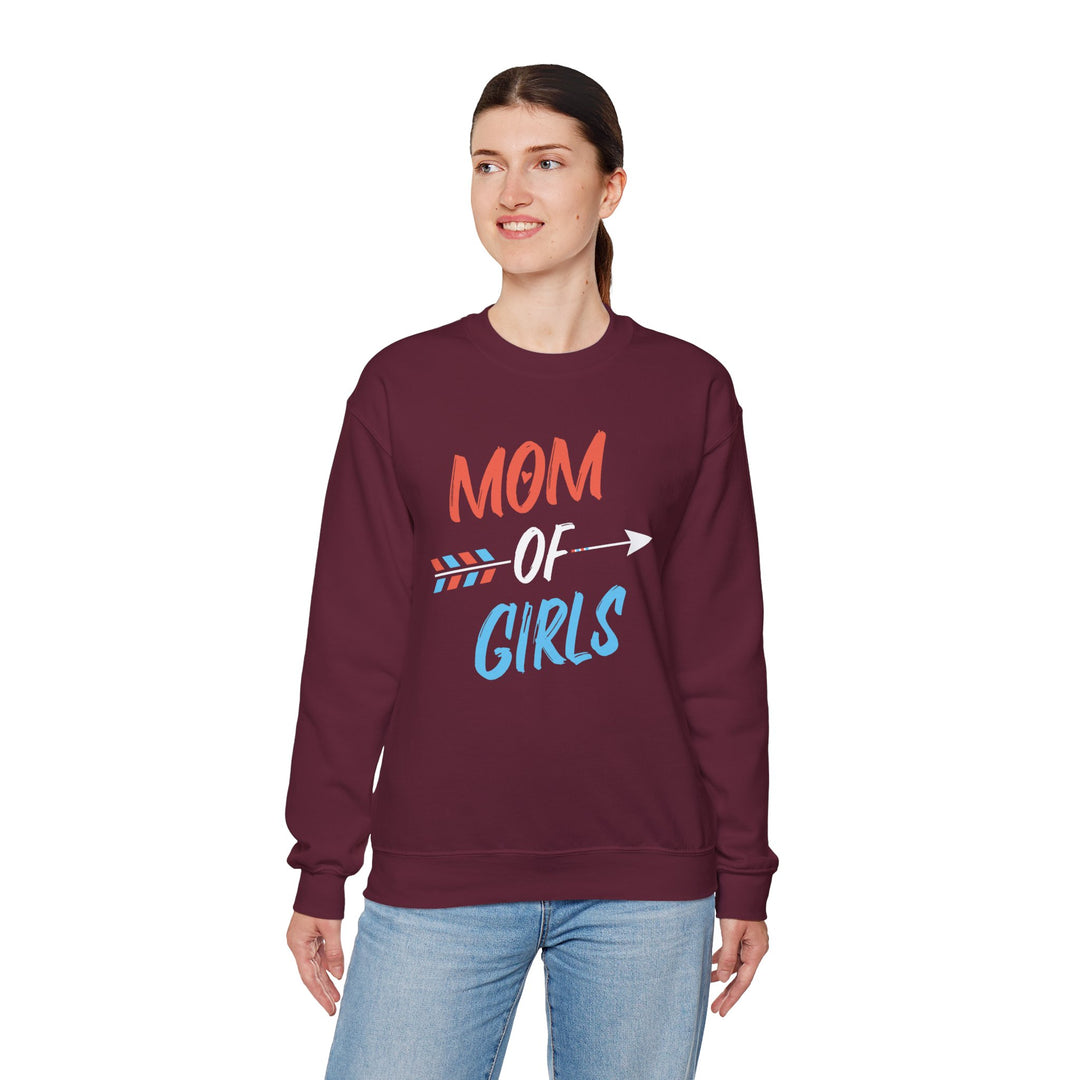 Mom's Sweatshirt - Mom of Girls Design