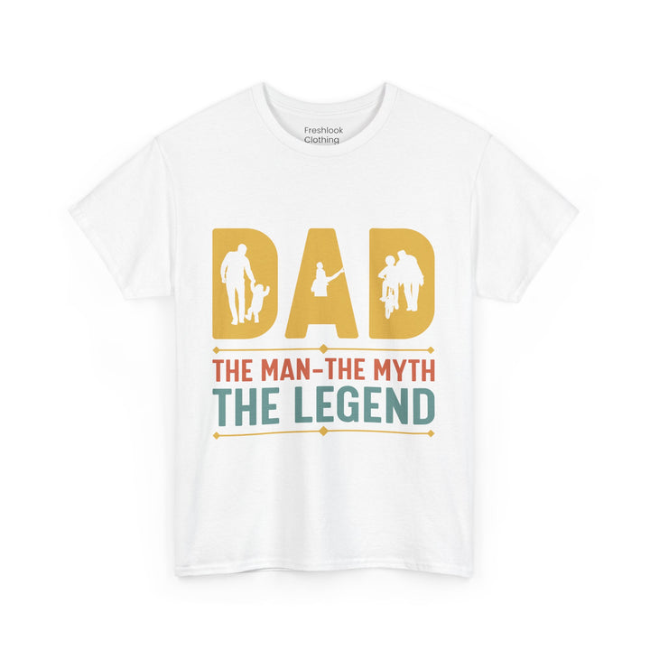 Dad's T-Shirt - Dad The Man The Myth The Legend Design