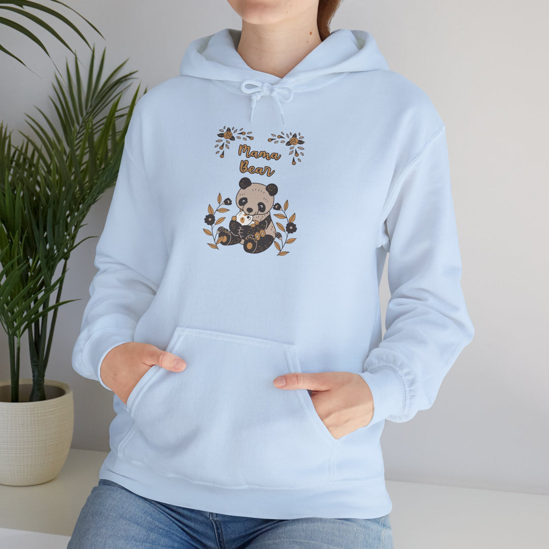 Mom's Unisex Hooded Sweatshirt - Mama Bear Design