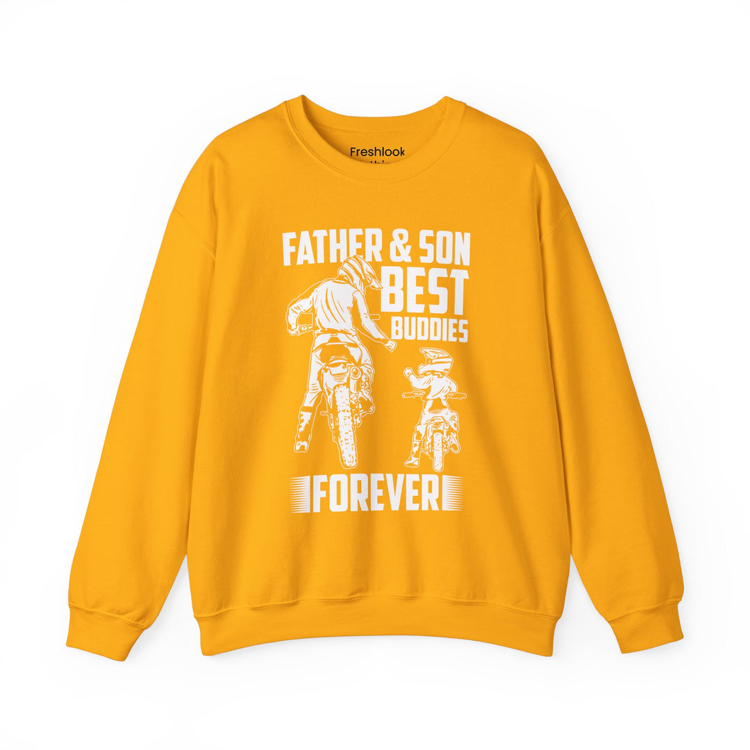 Dad’s Sweatshirt – Father & Son Best Buddies Forever Design