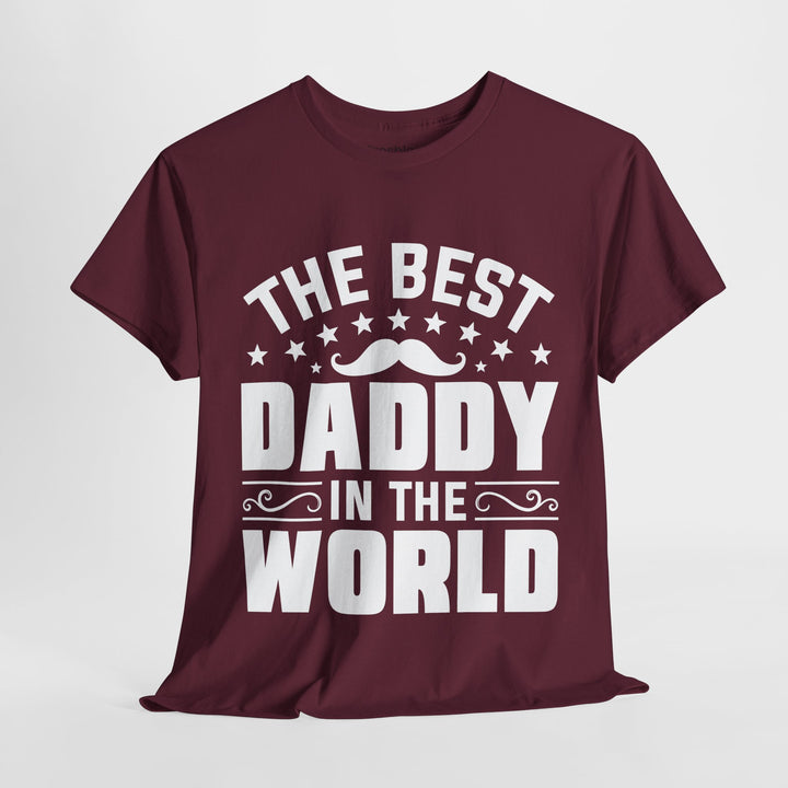 Dad's T-Shirt - The Best Daddy In The World Design