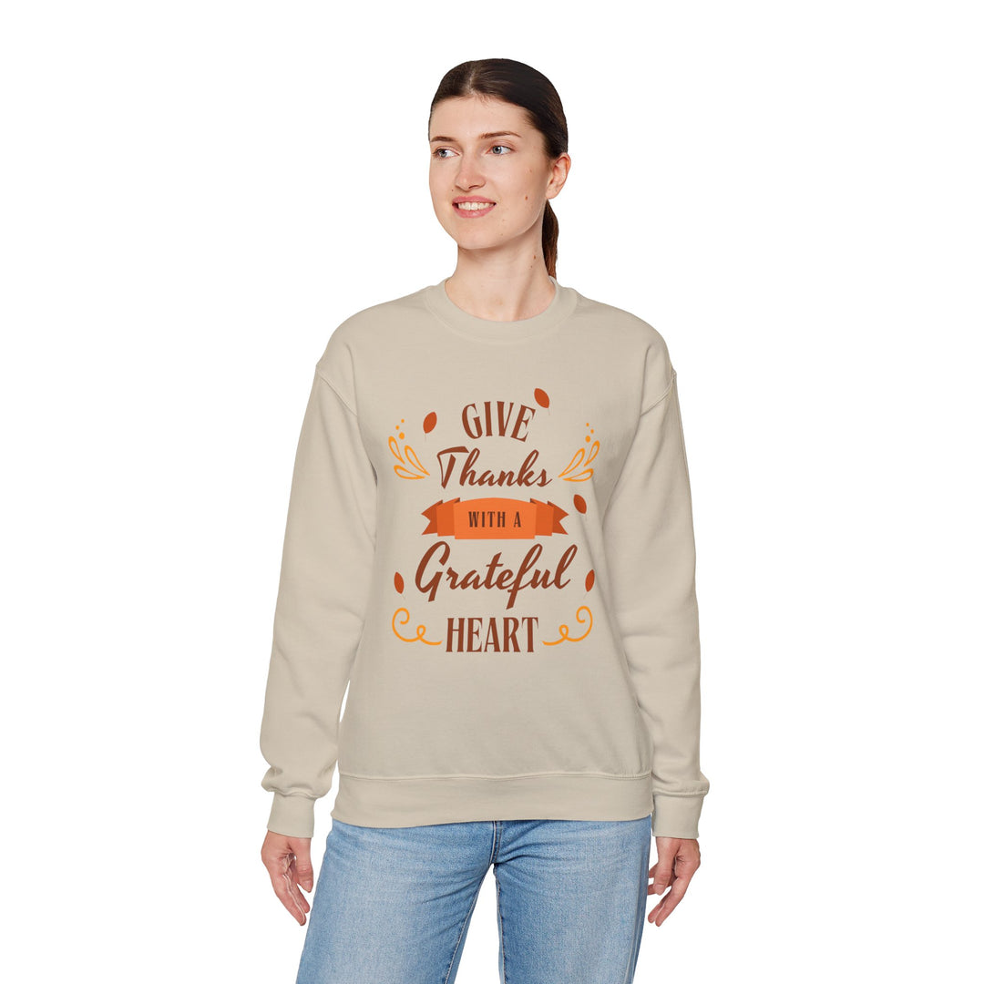 Give Thanks with a Grateful Heart Design