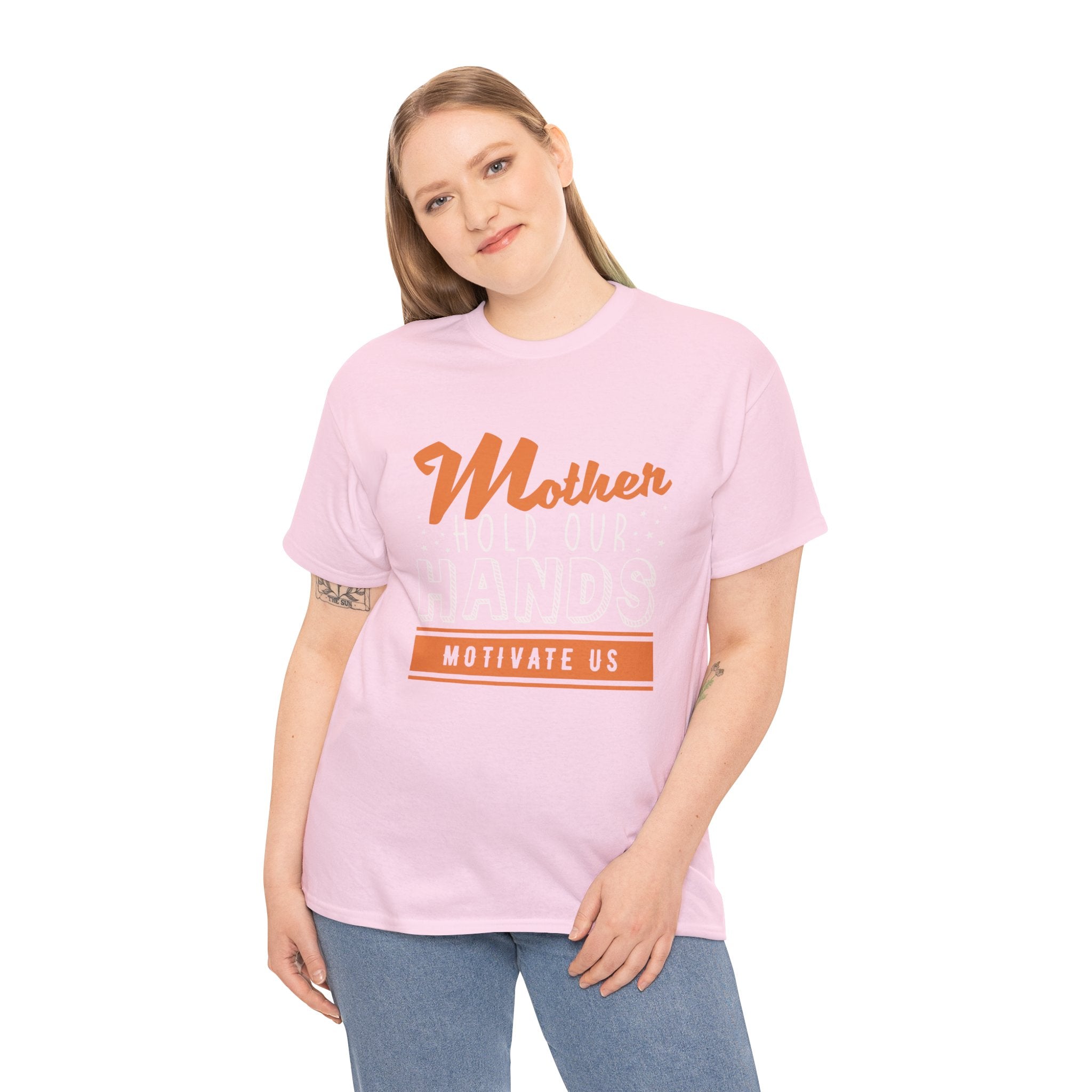Mom T-Shirt – Mother Hold Our Hands - Motivate Us Design