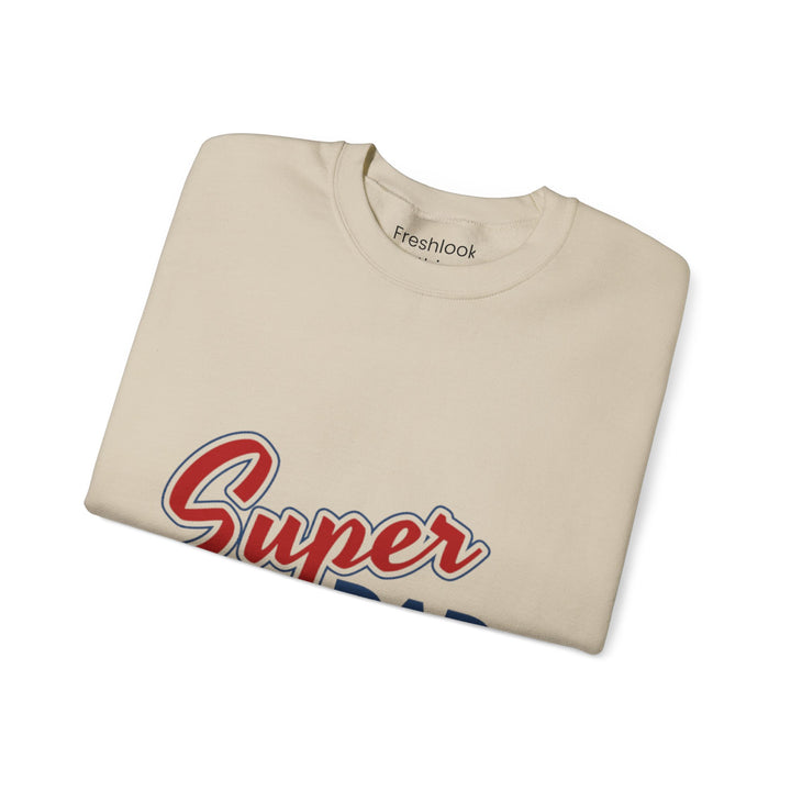 Dad’s Sweatshirt – Super Dad Perfect Father's Day Gift Design