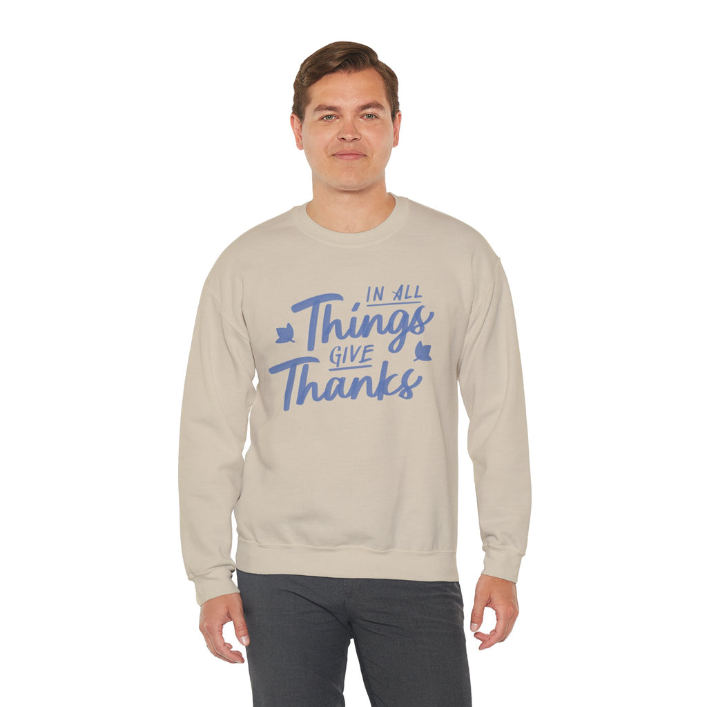 In All Things Give Thanks Design
