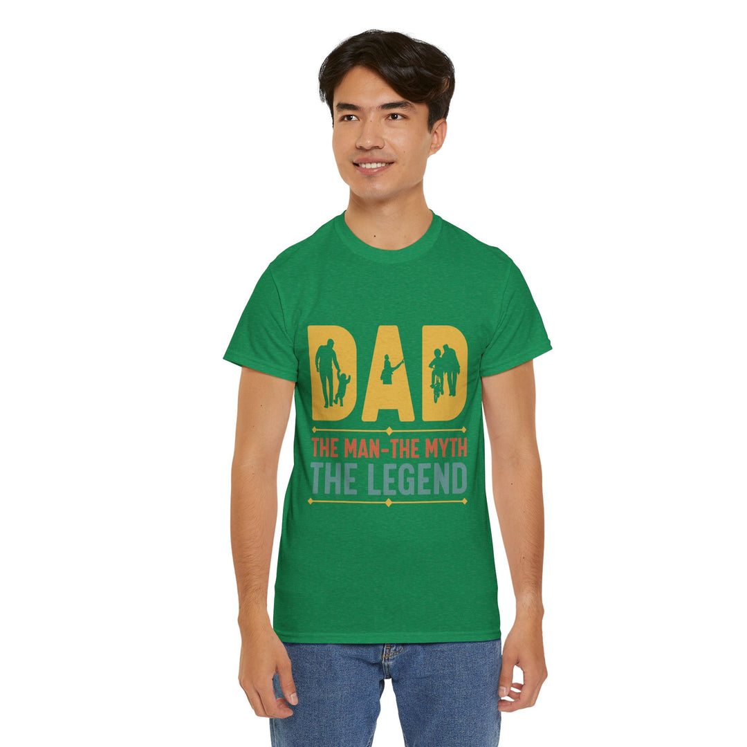 Dad's T-Shirt - Dad The Man The Myth The Legend Design