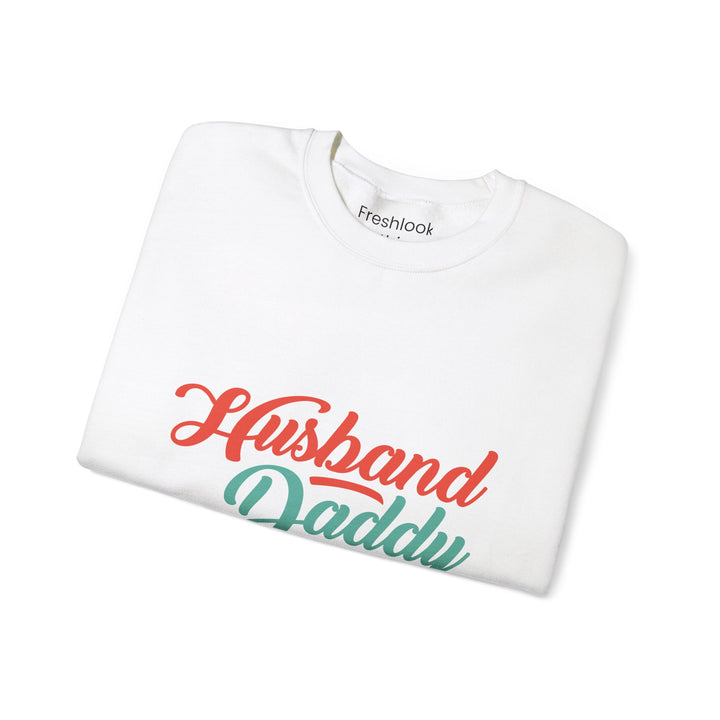 Dad’s Sweatshirt – Husband Daddy Hero Design