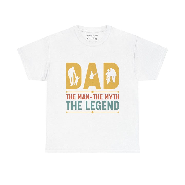 Dad's T-Shirt - Dad The Man The Myth The Legend Design