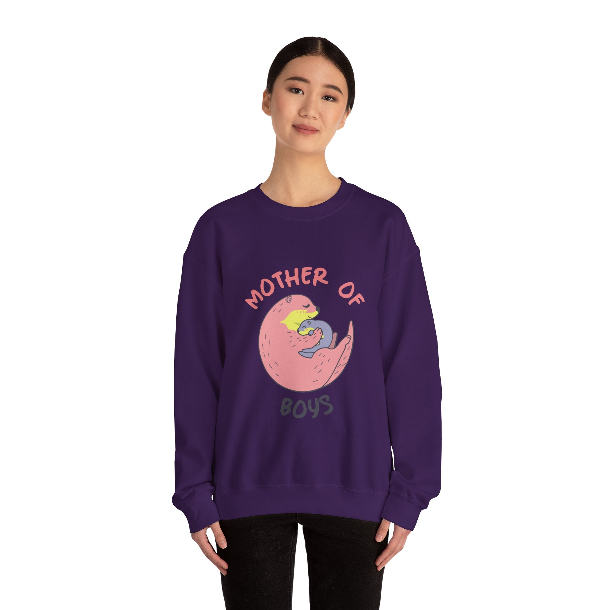 Mom Sweatshirt - Mother of Boys Design
