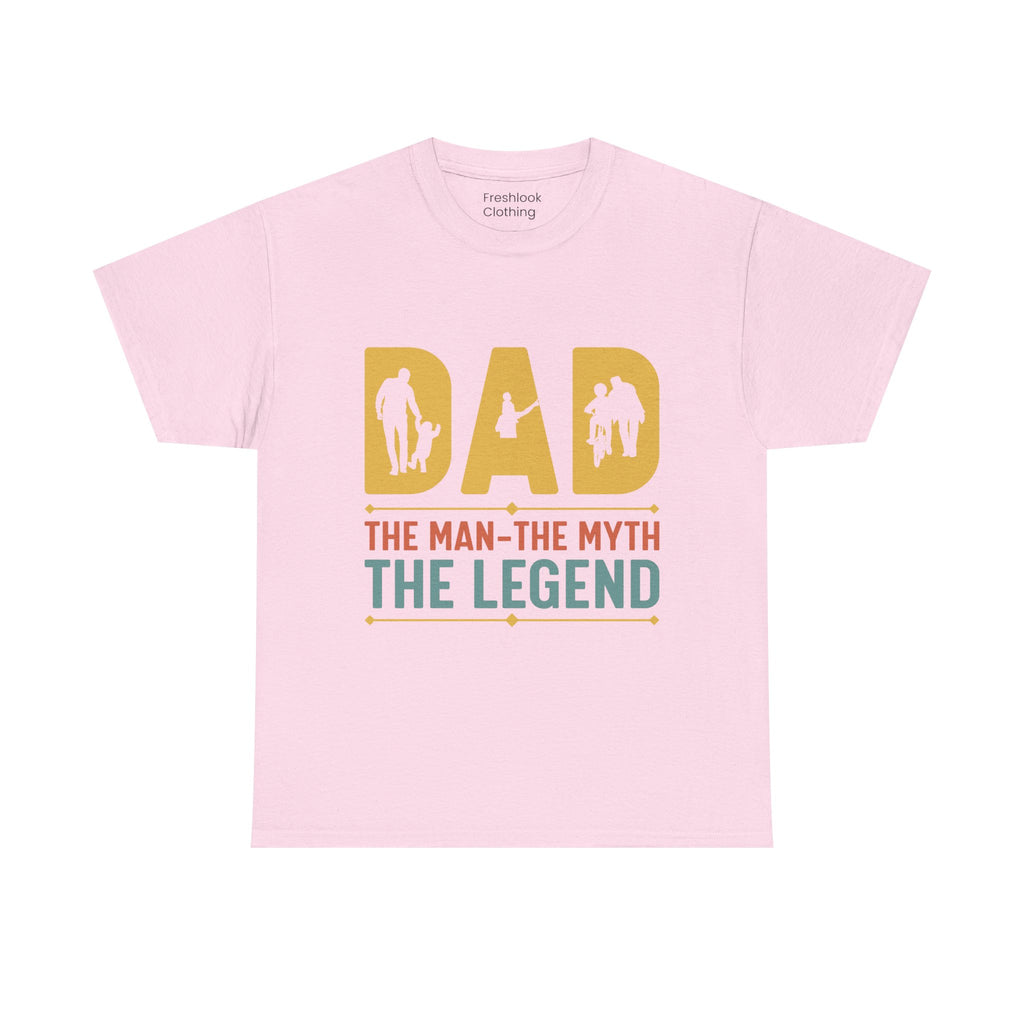 Dad's T-Shirt - Dad The Man The Myth The Legend Design
