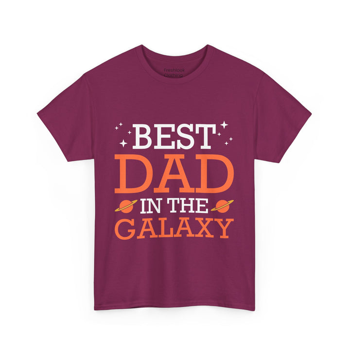 Dad's T-Shirt - Best Dad in the Galaxy Design