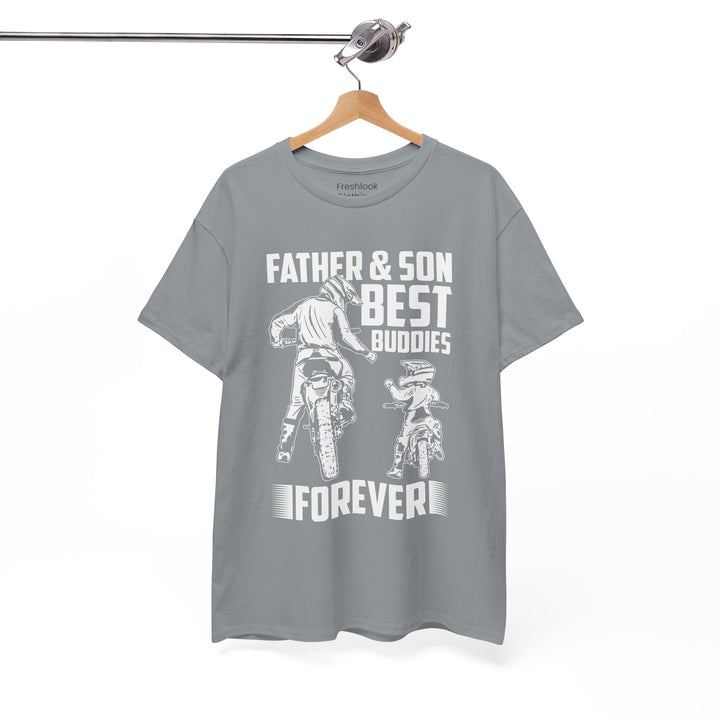 Dad's T-Shirt - Father & Son Best Buddies Forever Design