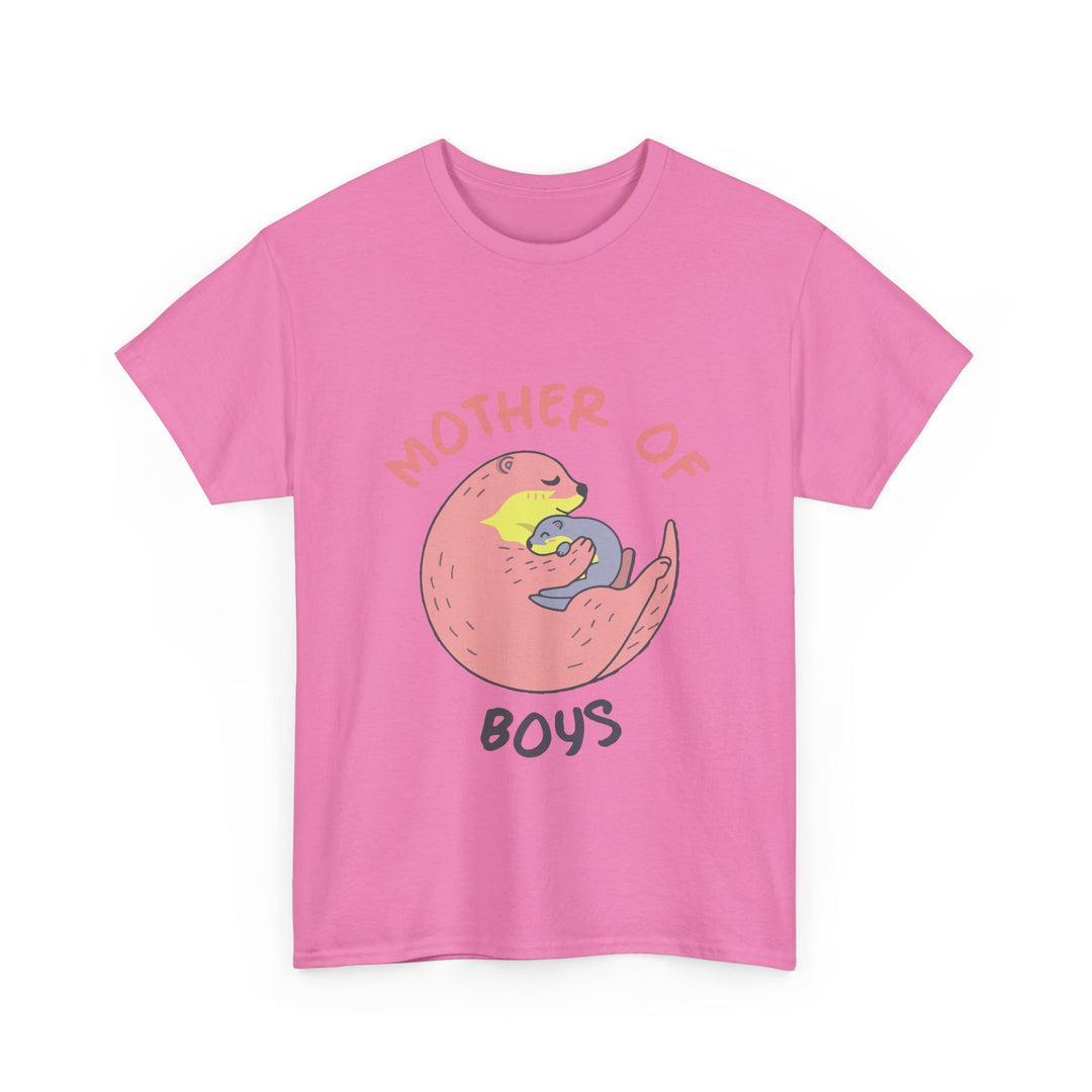 Mom's T-Shirt - Mother of Boys Design