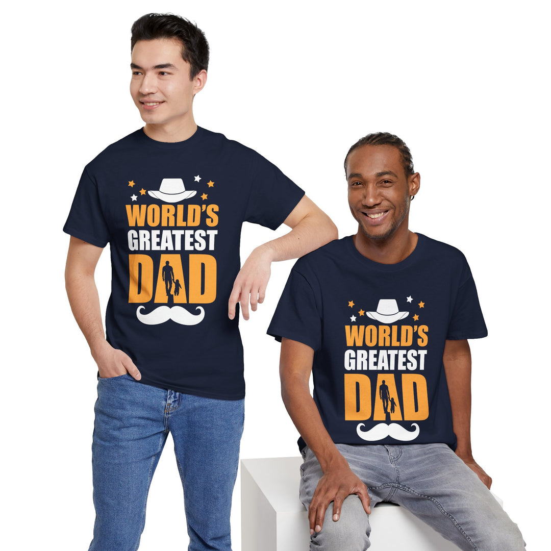 Dad's T-Shirt - World's Greatest Dad Design