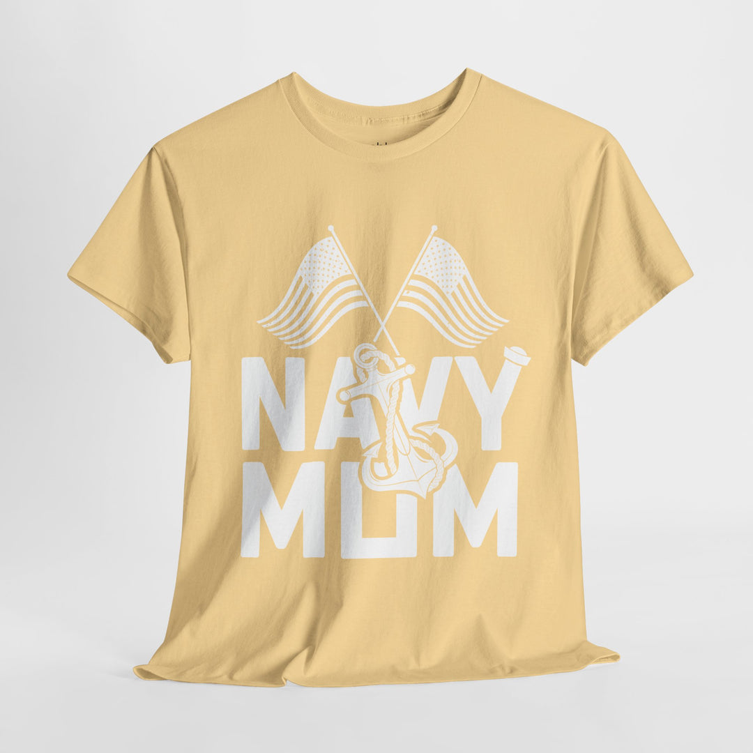 Mom’s T-shirt – Navy Mom Design