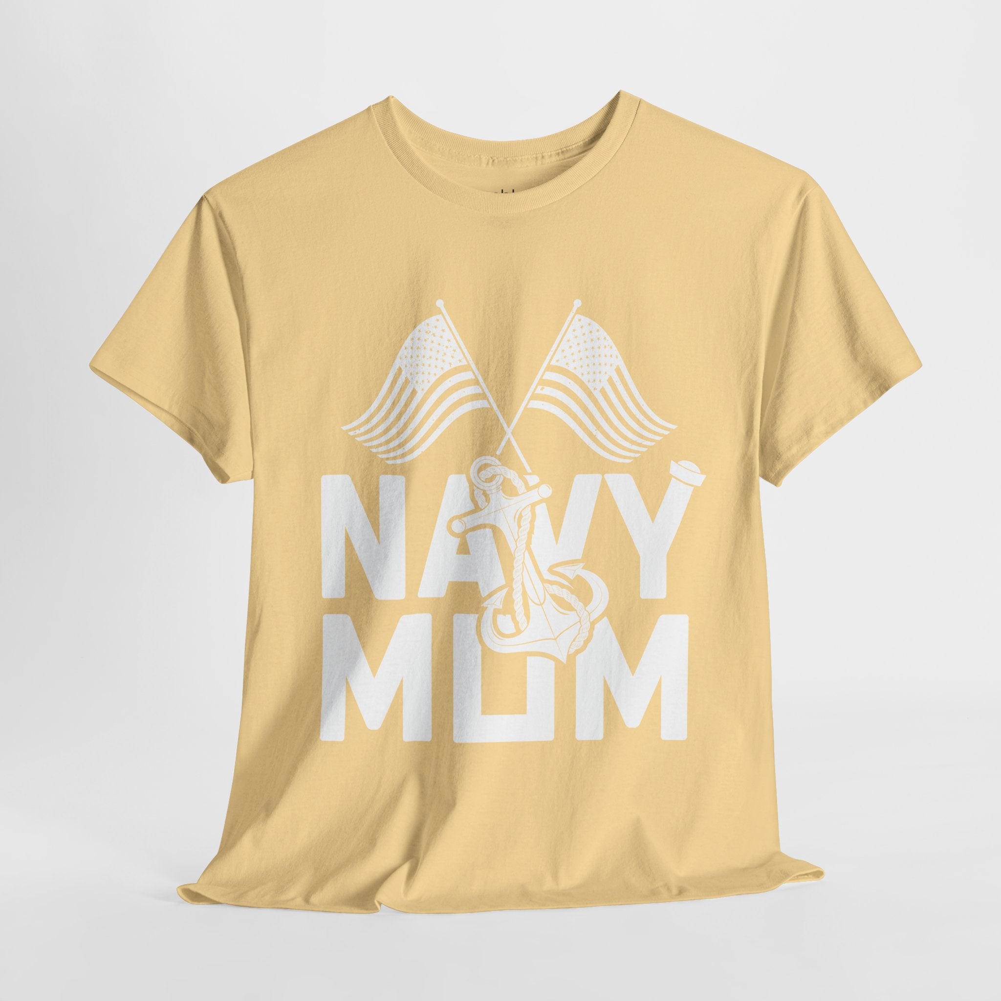 Mom T-Shirt – Navy Mom Design