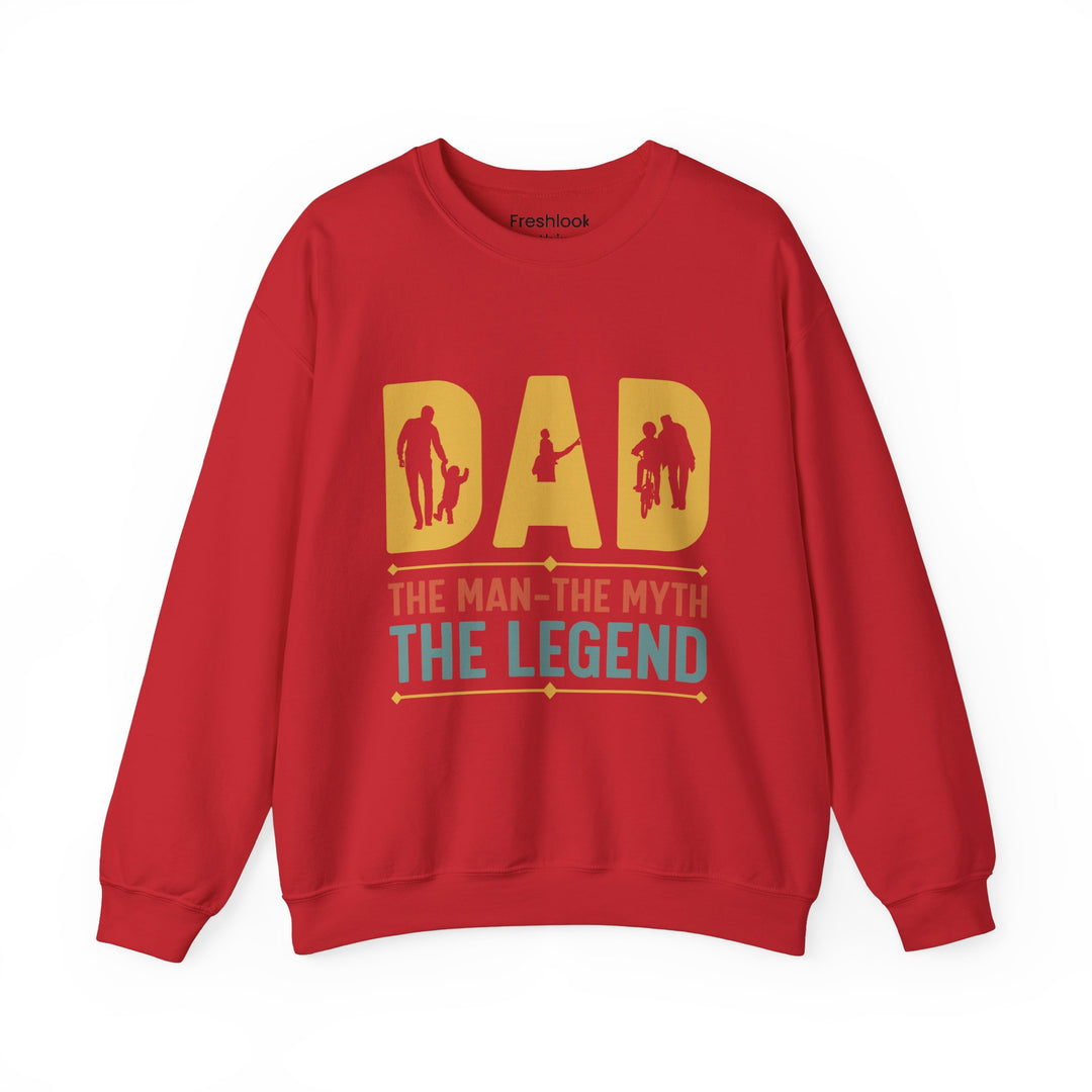 Dad’s Sweatshirt – Dad The Man The Myth The Legend Design