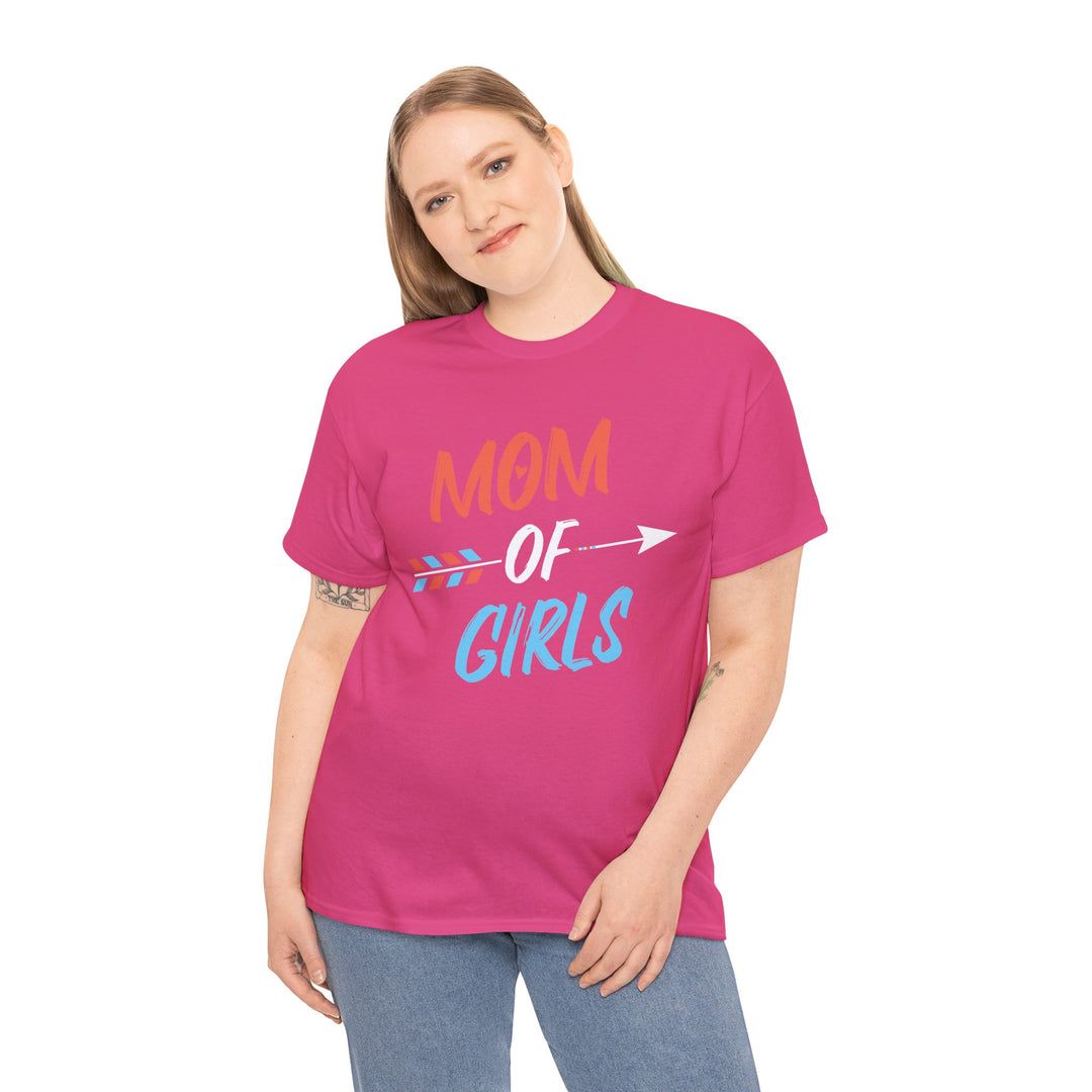 Mom’s T-shirt – Mom of Girls Design