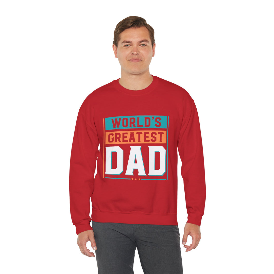 Dad’s Sweatshirt – World's Greatest Dad Design