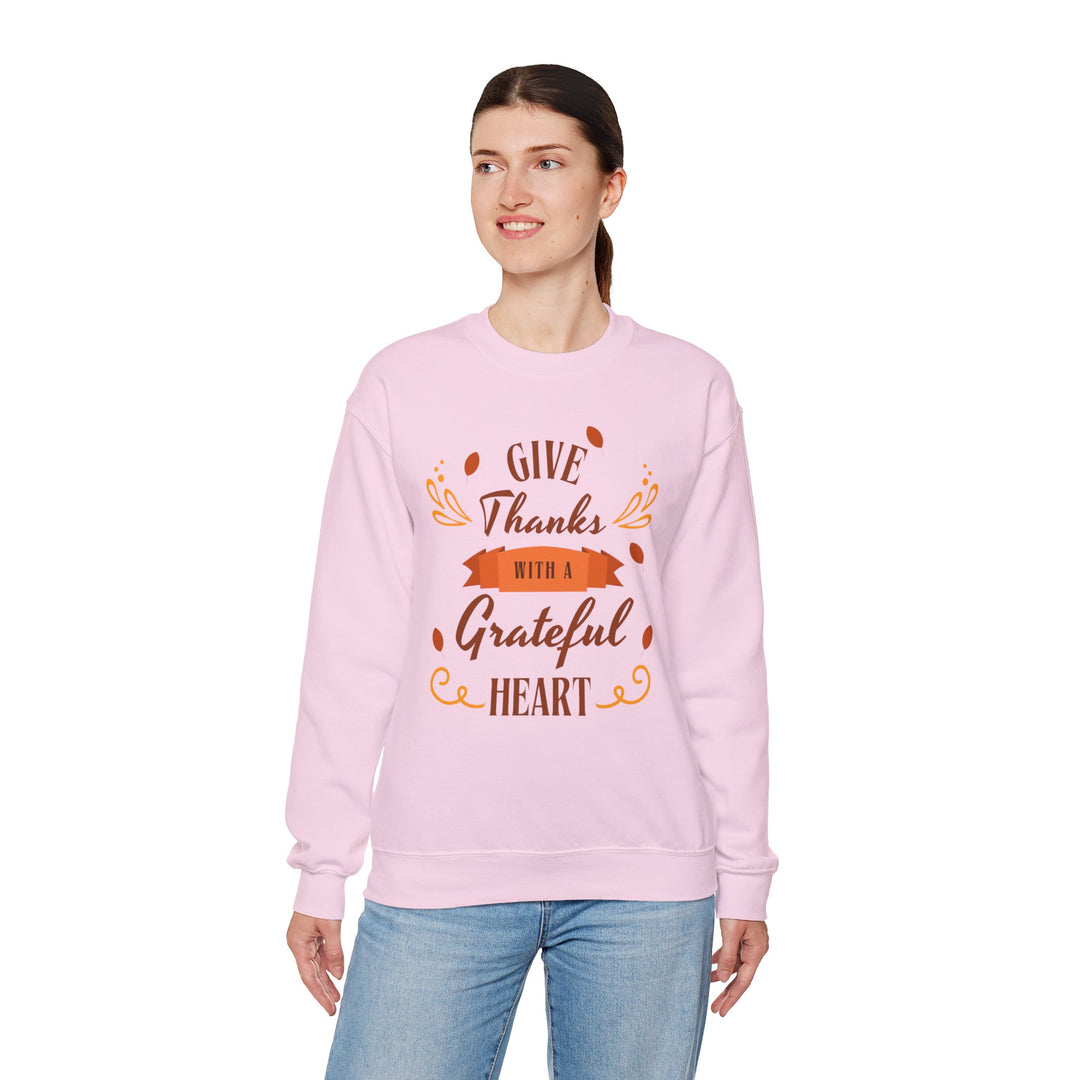 Give Thanks with a Grateful Heart Design