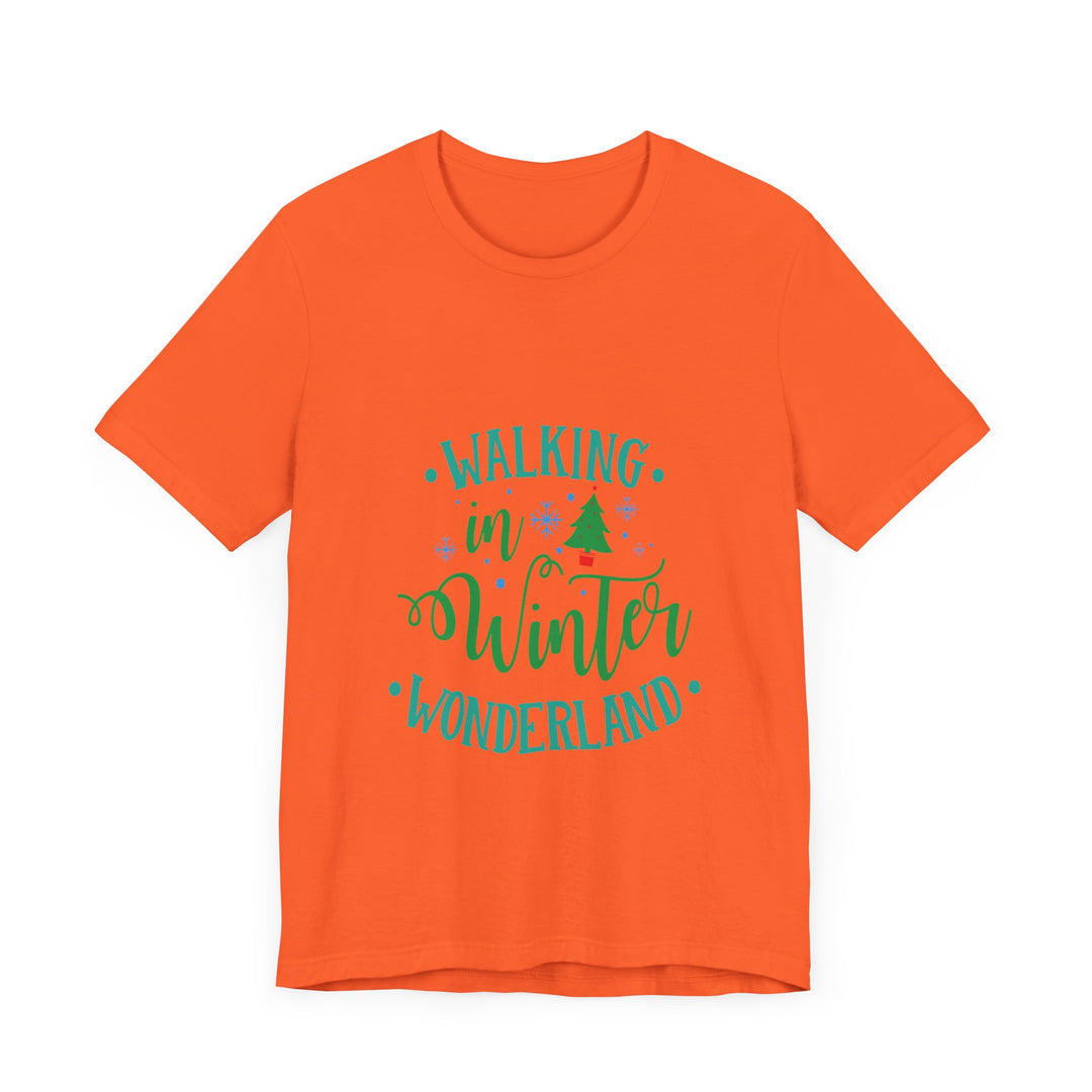 Walking in Winter Wonderland, Christmas T-shirt, Holiday tees, Family Christmas Shirts