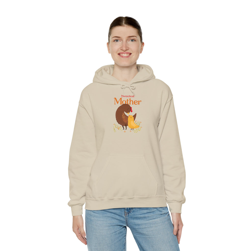 Mom's Unisex Hooded Sweatshirt - Sweetest Mother Design
