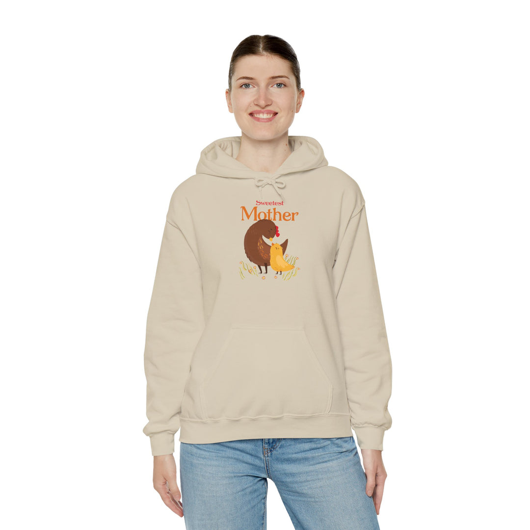 Mom's Unisex Hooded Sweatshirt - Sweetest Mother Design