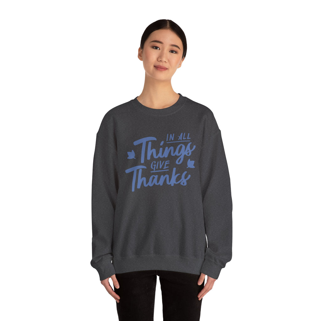 In All Things Give Thanks Design