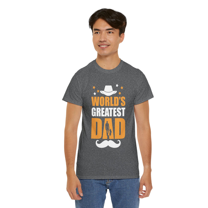 Dad's T-Shirt - World's Greatest Dad Design