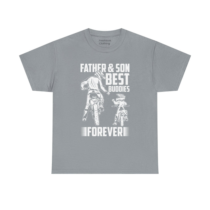 Dad's T-Shirt - Father & Son Best Buddies Forever Design