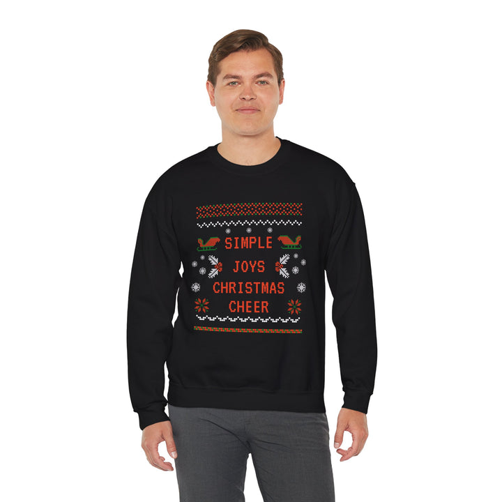 Unisex Heavy Blend Crewneck Sweatshirt, Christmas Joy Sweatshirt