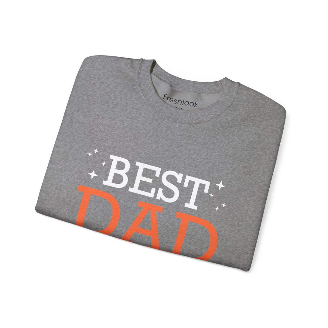 Dad’s Sweatshirt – Best Dad in the Galaxy Design