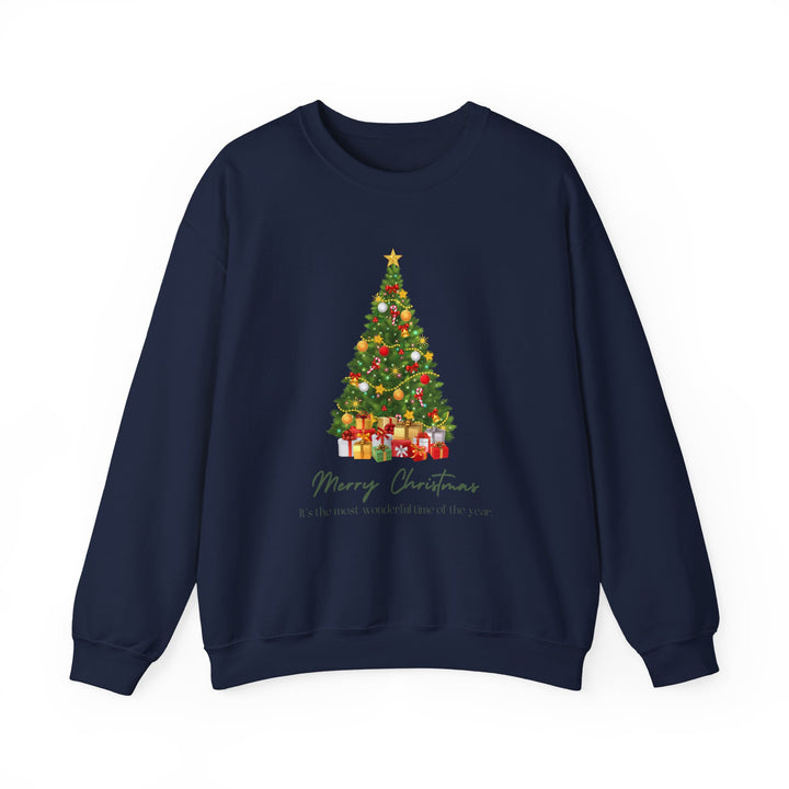 Christmas Tree Sweatshirt — Merry Christmas Holiday Crewneck