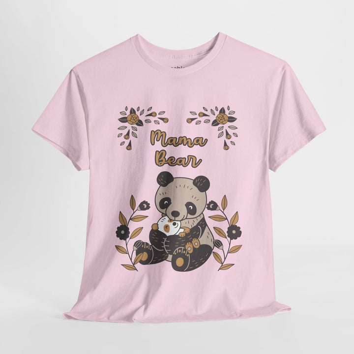 Mom's T-Shirt - Mama Bear - Cute Panda Design for Moms Design