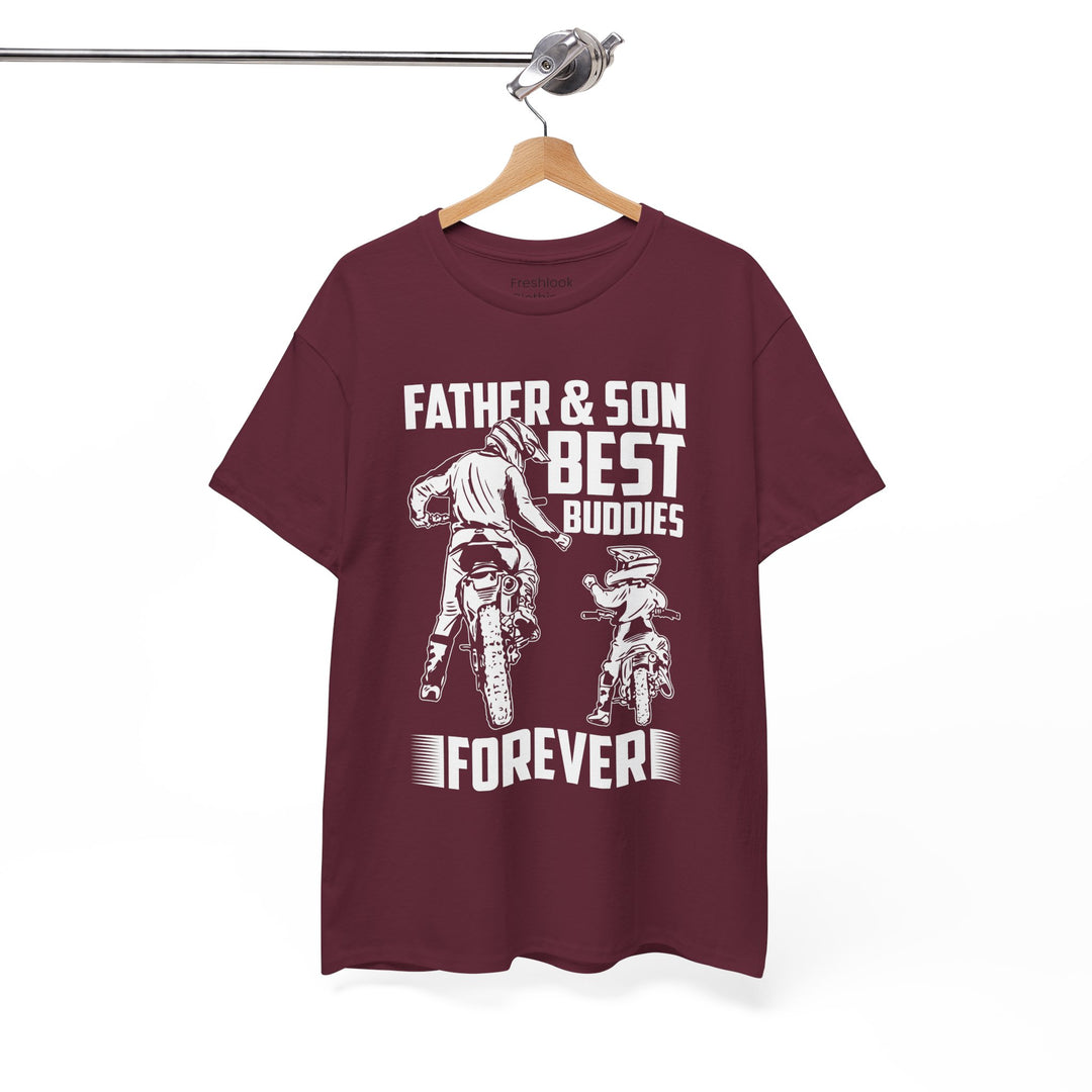 Dad's T-Shirt - Father & Son Best Buddies Forever Design