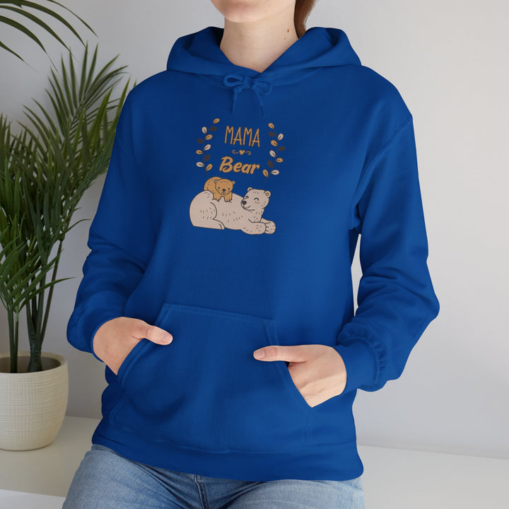 Mom's Unisex Hooded Sweatshirt  - Mama Bear Design