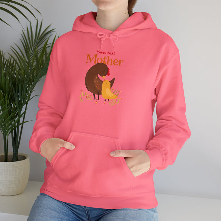 Mom's Unisex Hooded Sweatshirt - Sweetest Mother Design