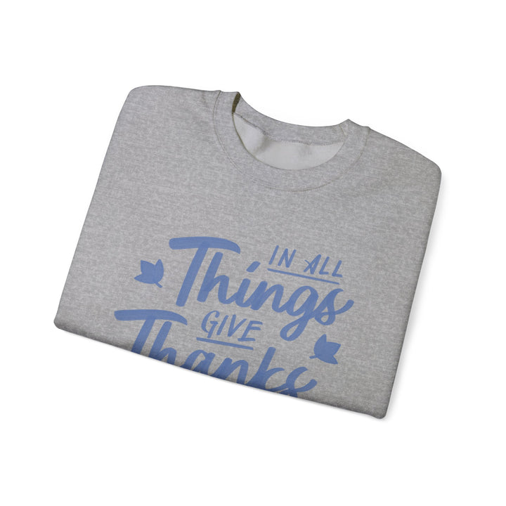 In All Things Give Thanks Design