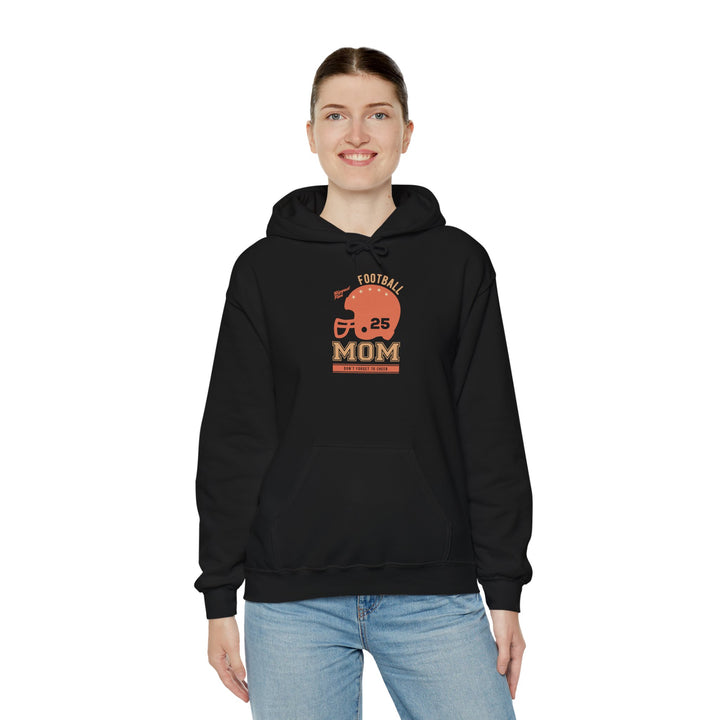 Mom's Hooded Sweatshirt – Football Mom - Perfect Gift for Sports Moms Design