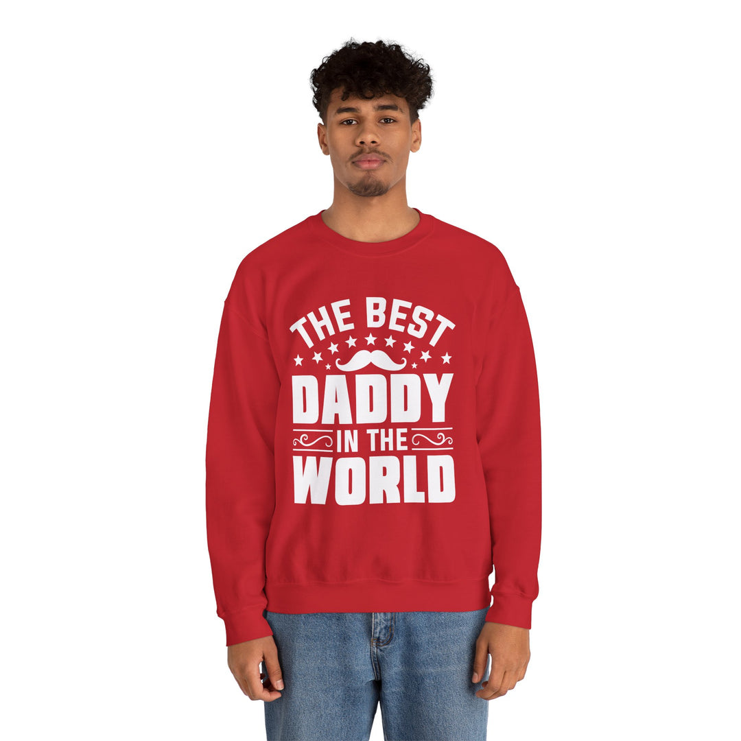 Dad’s Sweatshirt – The Best Daddy in the World Design