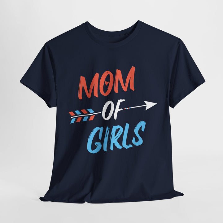 Mom’s T-shirt – Mom of Girls Design