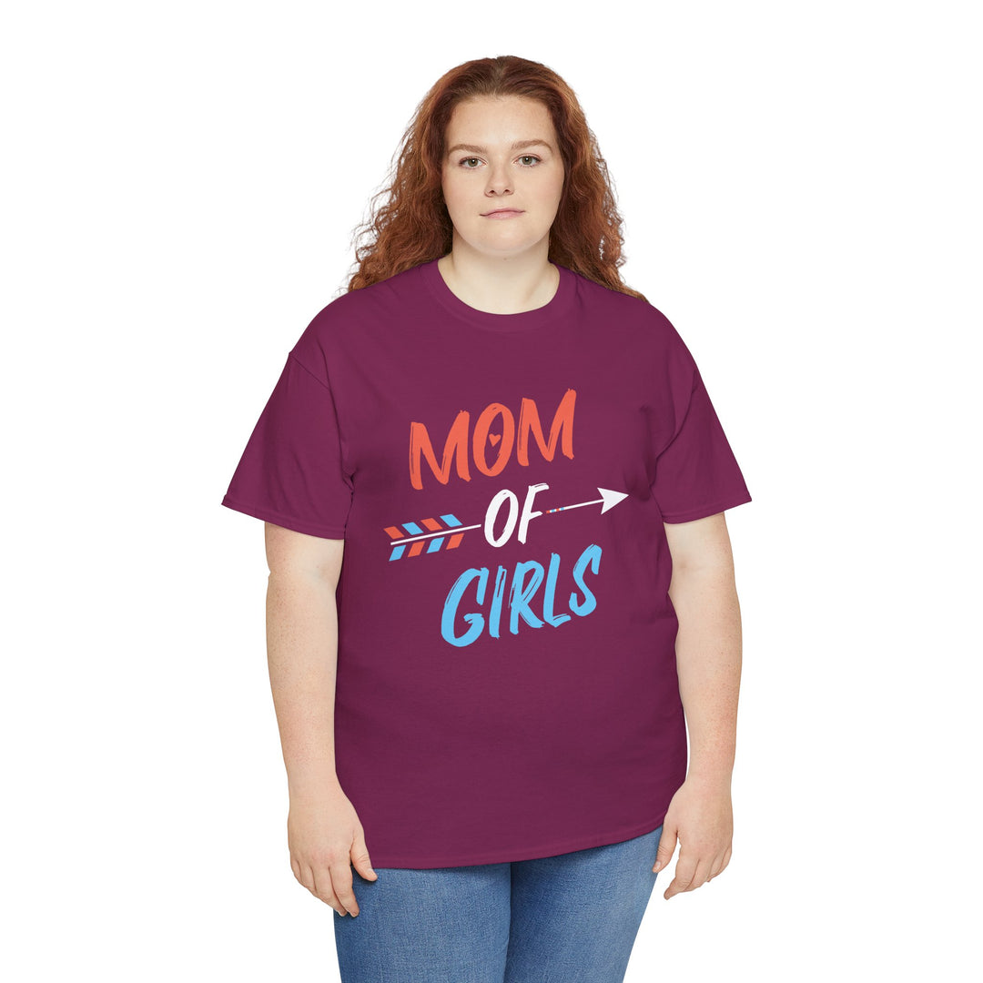 Mom’s T-shirt – Mom of Girls Design